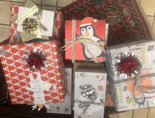 Aktion Weihnachtspäckchen – die ersten Päckchen sind da.