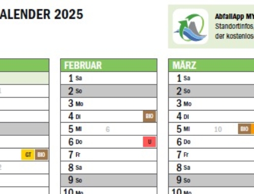 Abfallkalender 2025 Download für Mendig, Bell, Thür, Volkesfeld und Rieden