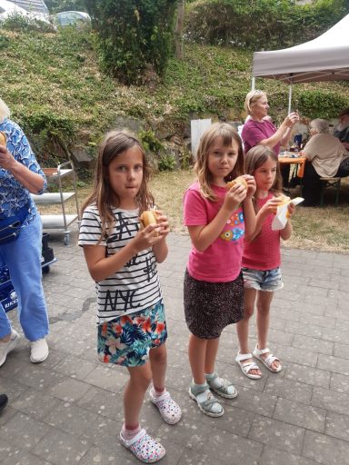 Der Nachwuchs war auch schon dabei
